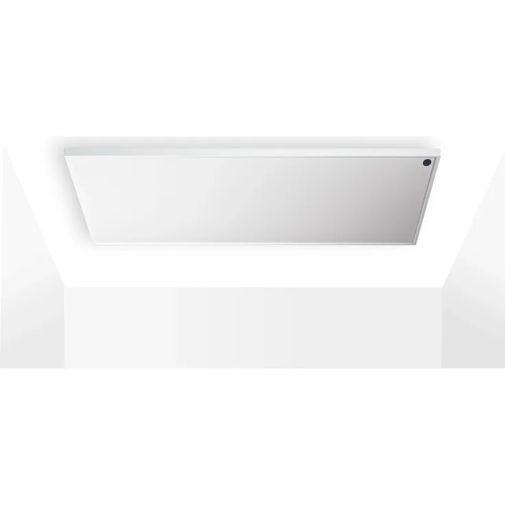 Könighaus M-Serie Infrarotheizung, Deckenheizung 800 W mit Aluminium-Rückwand für gleichmäßige Wärmeverteilung, platzsparend, für Räume von 11-21 m²