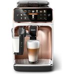 Philips Kaffeevollautomat EP5443/70 5400 Series, 12 Kaffeespezialitäten, Chromdesign, mit LatteGo-Milchsystem und TFT-Display