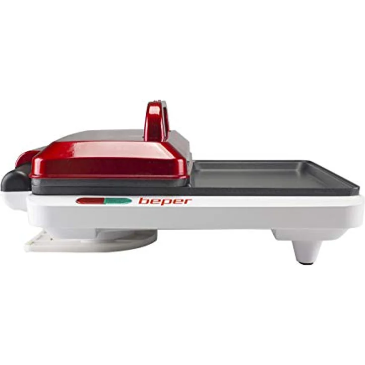 Beper Tischgrill P101CUD500 Multifunktionsgrill in Rot, 2000,00 W, 4 Kochflächen - Preisvergleich – Bild 4
