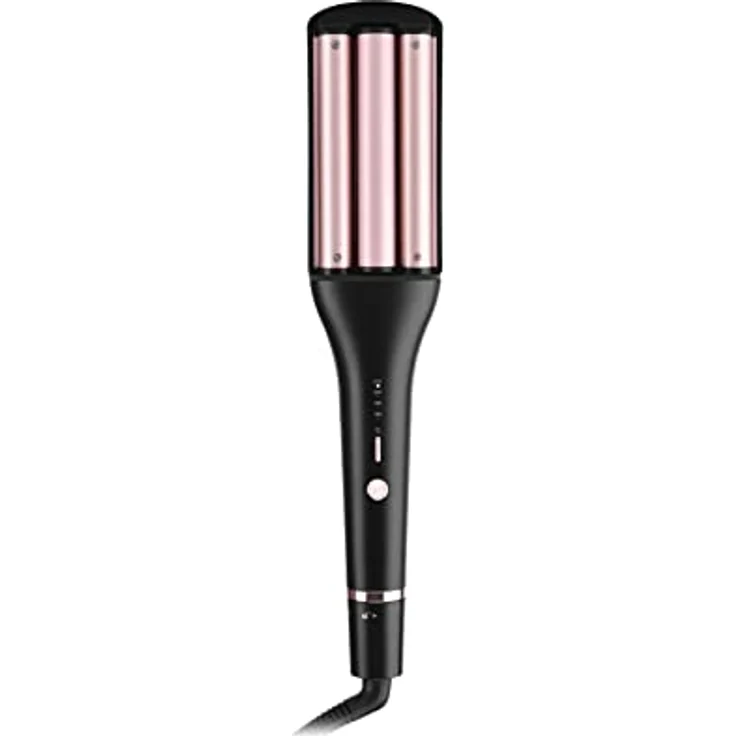 ETA Welleneisen Fenite I 160-210°C I Einstellbarer Mitteldorn I PTC Heizelemente I LED Anzeige I Automatische Abschaltung I Etui I Welleisen I Beach Waves, Lockenstab von ETA – Bild 3
