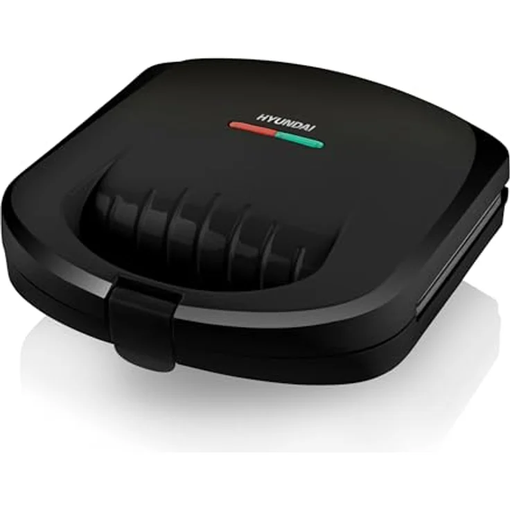 Hyundai Sandwichmaker HYUSM625B, 800 W, modernes Design und Antihaftbeschichtung – Bild 1