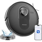 Proscenic Nass-Trocken-Saugroboter Q8, Leistungsstark & Effizient, 4200 Pa Ventilator, 3 Modi, 230 Min Laufzeit, Laser-Navigation