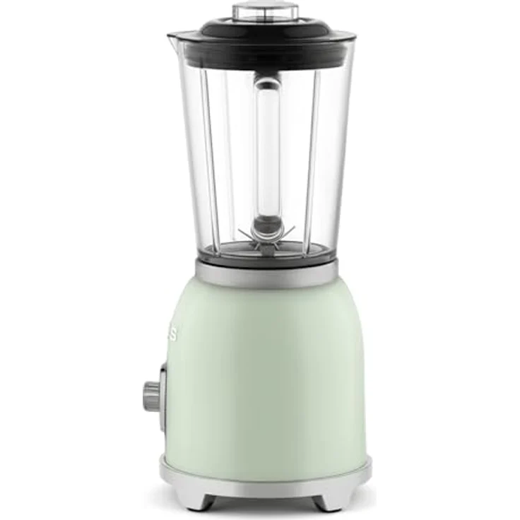 SWEISS Blender Smoothie Vintage MXV7, 1000 W, 2 Geschwindigkeiten, Pulsfunktion, 6 Edelstahlklingen, 1,5 L Glasbehälter, rutschfeste Füße, Sicherheitsverschluss, Grün – Bild 4