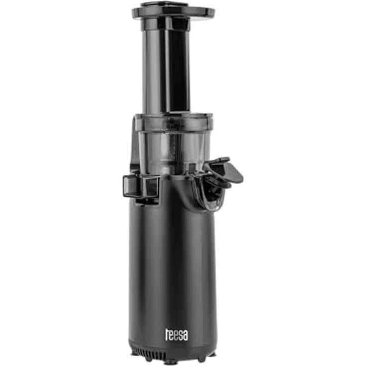 Teesa TSA3233, Vertikaler Slow Juicer Schraubenentsafter, BPA-frei, 130 W, kompakt, mit Tropfstopp und Zubehör – Bild 2
