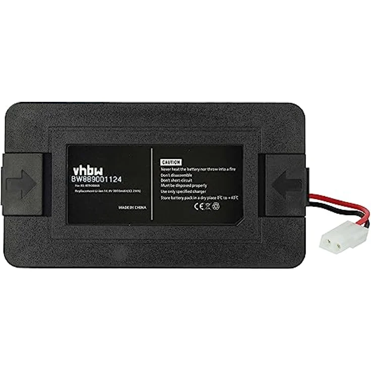 vhbw Akku Ersatz für Fakir 3121140 Staubsauger Schwarz (3000 mAh, 14,4 V, Li-Ion) – Bild 1