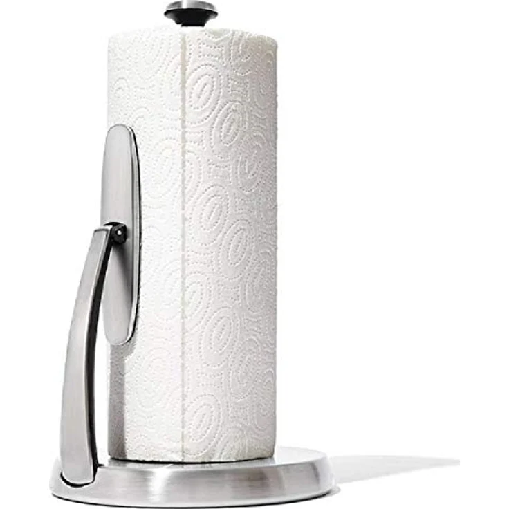OXO Good Grips Küchenrollenhalter SimplyTear aus Edelstahl – Bild 1
