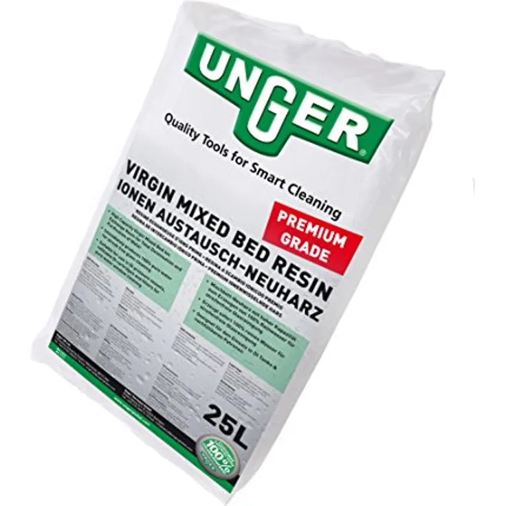 Unger DIB25 Premium Ionen-Austauschharz, 25 L Sack