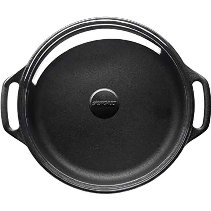 SKEPPSHULT Casserole Round, Black, 7L
