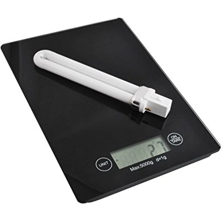Waage Elektronische Küchenwaage Digital-Waage 5KG 5000g/1g Briefwaage Slim 1158 – Bild 5