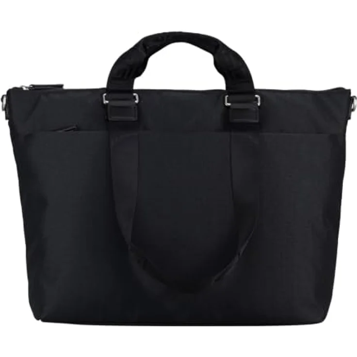 Jost Bergen Shopper Tasche, 47 cm schwarz aus 100% Polyester, vielseitig und strapazierfähig – Bild 1