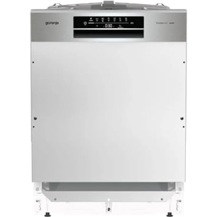 Gorenje GI642E90, teilintegrierbarer Geschirrspüler mit Edelstahlblende, 13 Maßgedecken, Eco-Programm und TouchControl Steuerung – Bild 2