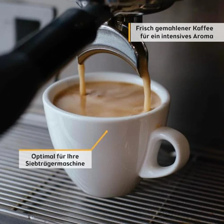 TZS First Austria Kaffeemühle elektrisch, 200W, 27.000 U/min, 4 Edelstahlklingen, abnehmbarer 50g Behälter, Einhandbedienung, leise, kompakt, leicht zu reinigen, mit Kabelaufwicklung – Bild 5
