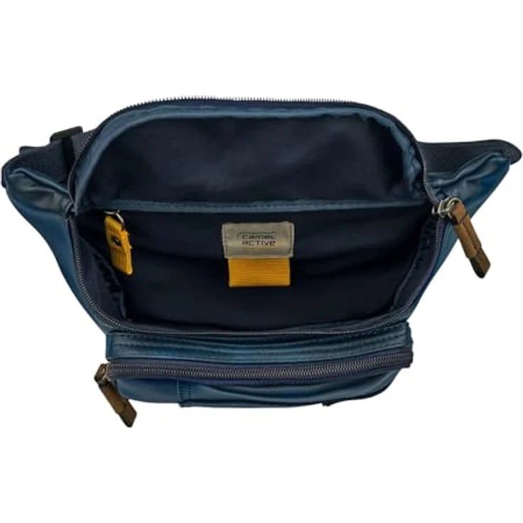 camel active Laos Gürteltasche, 29 cm, dunkelblau aus Polyurethan, praktische Umhängetasche – Bild 3