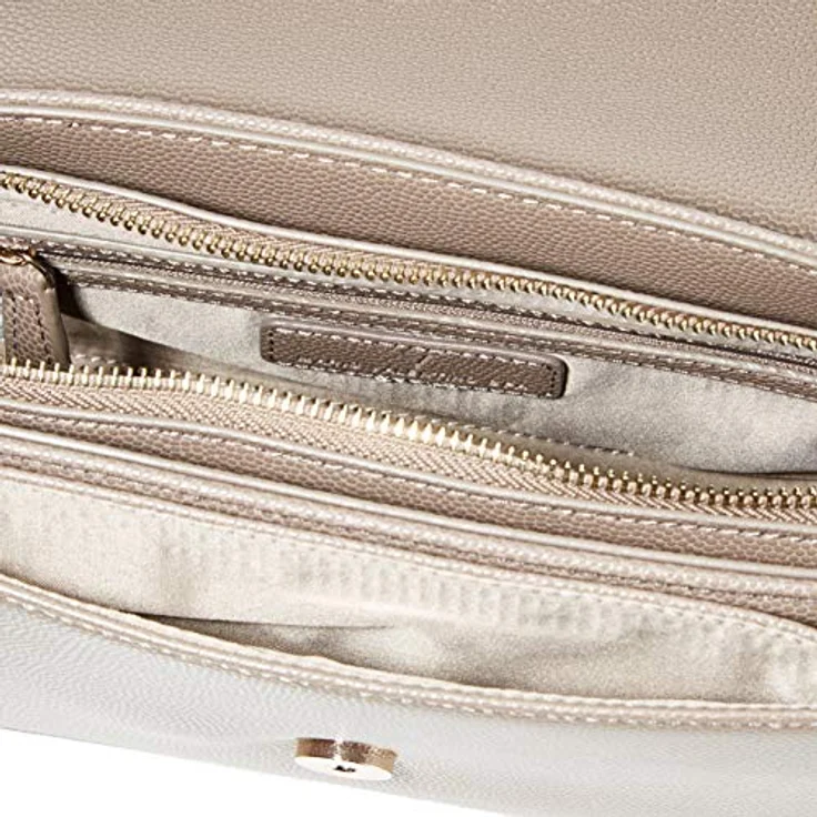 VALENTINO BAGS Divina Umhängetasche, Taupe, mit abnehmbarem Schulterriemen, Überschlagklappe und Magnetverschluss – Bild 5