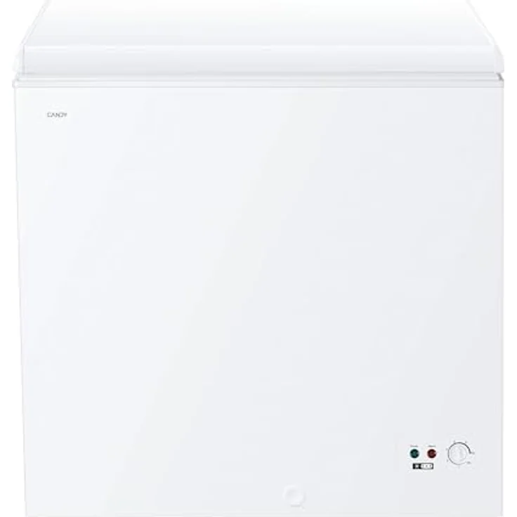 Candy CCHH 200E, horizontaler Gefrierschrank mit 196 l Lagerkapazität, statische Technologie, externe elektronische Steuerung, Temperaturanzeige, Alarm, 39 dB, Weiß – Bild 2