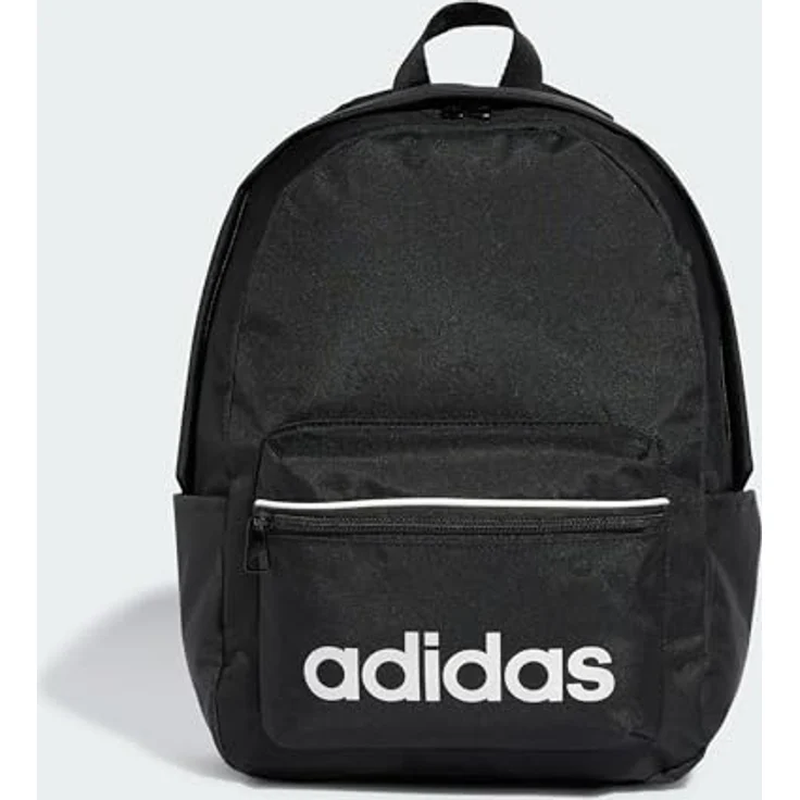 adidas Performance Sportrucksack LINEAR ESSENTIALS RUCKSACK, gepolsterte Schultergurte, recycelte Materialien, schwarz – Bild 5