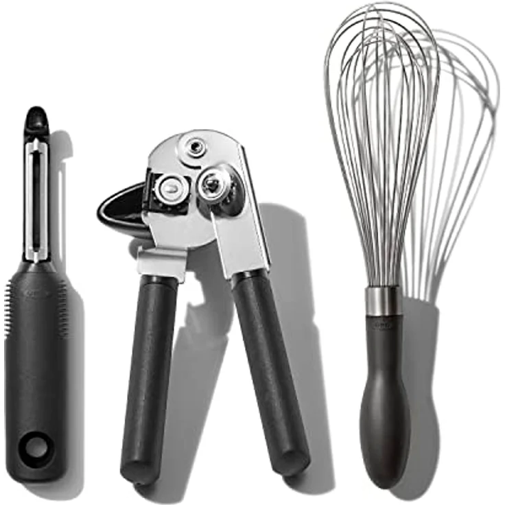 OXO Good Grips 3-teiliges Küchenutensilien-Set für den Alltag – Bild 1