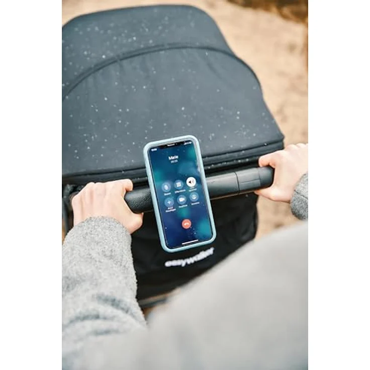 Fidlock Smartphonehalter Vacuum Handlebar Base Flex schwarz - Passend für alle Stangenrohre mit maximal 40 mm Rohrdurchmesser, einfache Montage ohne Werkzeug, keine Störung der Elektronik durch die Magnete – Bild 4