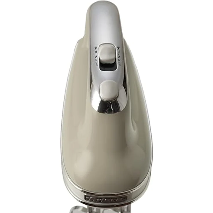 Ariete 1548 Handmixer Vintage, 450 W, 5 Geschwindigkeiten, Turbo-Funktion, 2 Schneebesen, Beige – Bild 4