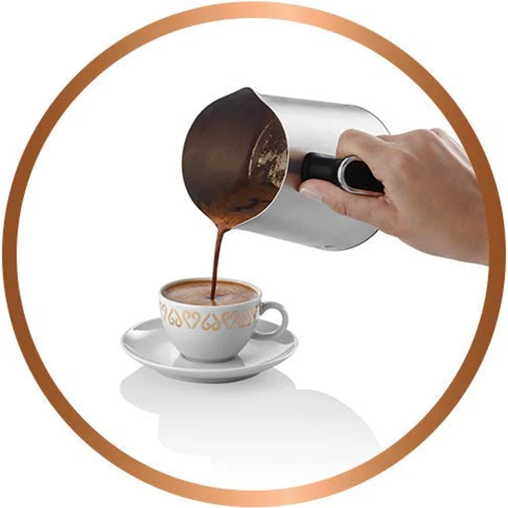 Arzum Okka OK0010, Turkish Coffee Machine, Okka, Kaffeemaschine, 18-10 Steel – Bild 6