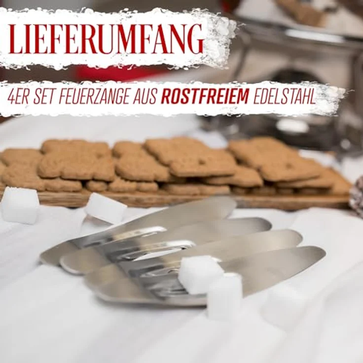 Kela Minifeuerzange Picco 4 Stück  – Bild 6