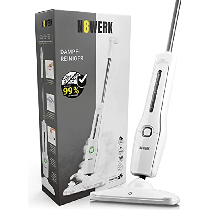 N8WERK Dampfbesen Moonlight White Edition – Bild 8