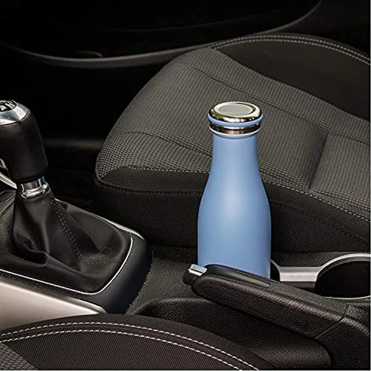 Lurch 240940 Thermo-Flasche für heiße und kalte Getränke aus Doppelwandigem Edelstahl, 0,5l, – Bild 7