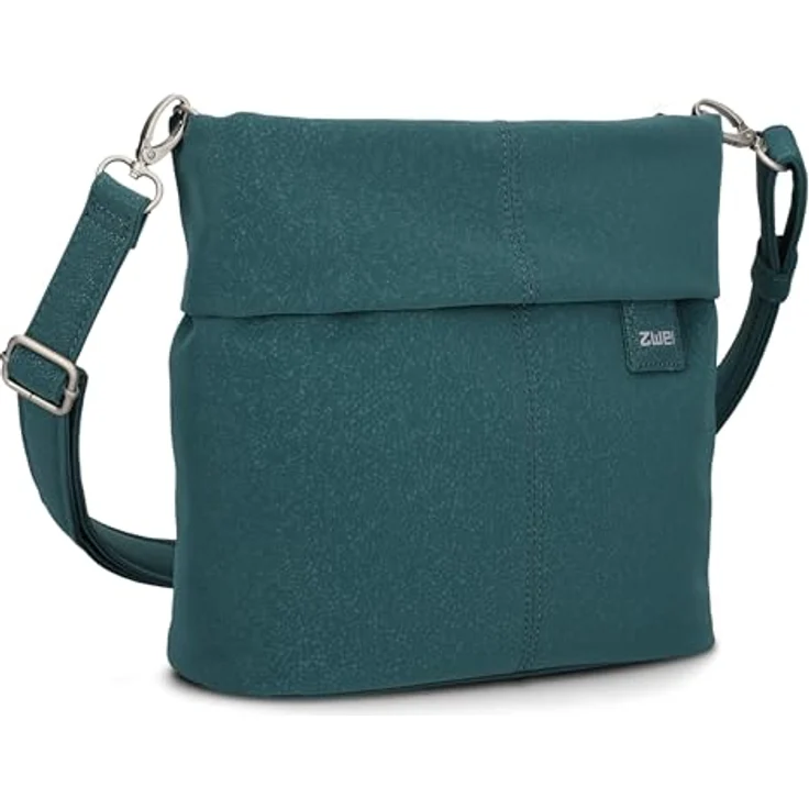 Zwei Mademoiselle.M Schultertasche 25 cm, elegante Handtasche in Schwarz – Bild 1