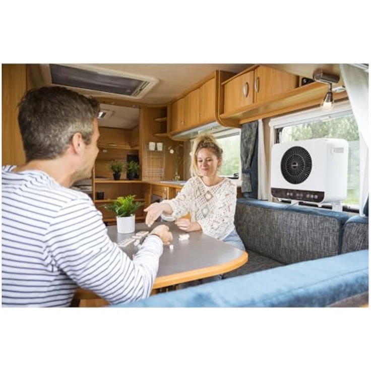 Eurom AC5201, mobile Wifi Caravan- und Heim-Klimaanlage mit 5200 BTU/h, Timerfunktion und Fernbedienung, weiß – Bild 7