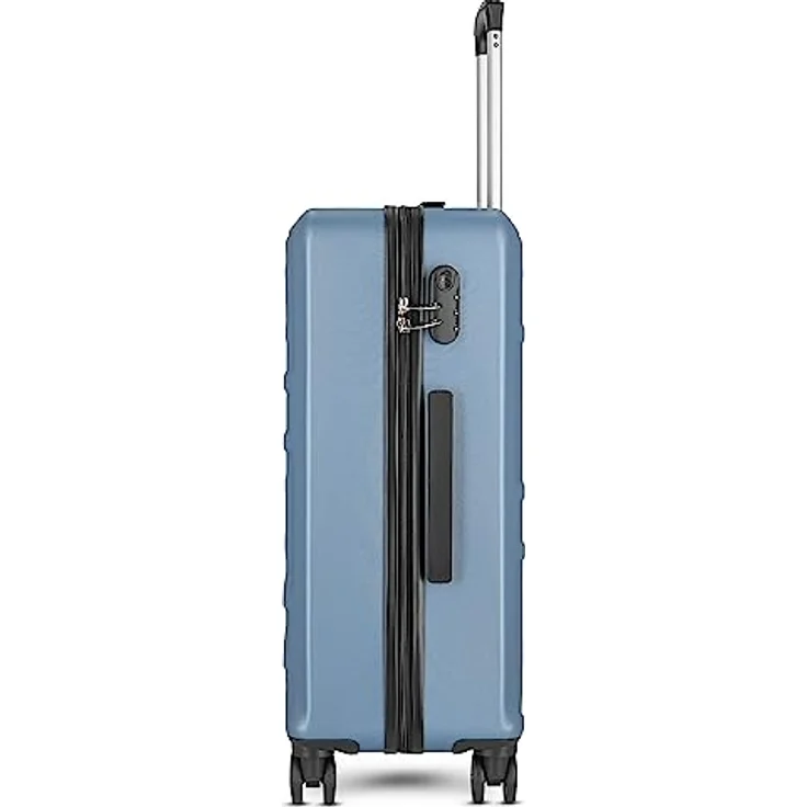 Worldpack New York 2.0 Koffer Set-Groß | Trolley mit 4-Rollen und Zahlenschloss - Hartgepäck mit Wäschefach, Kreuzpackgurt, Tragegriff | Volumen: 38 L / 63 L / 96 L – Bild 3