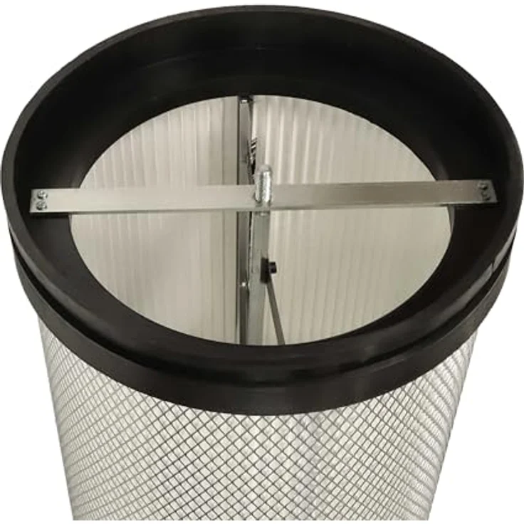 VHBW Feinstaubfilterpatrone für hbm 7427-E (Model 1), M5 Feinstaubfilter für Absauganlage mit Reinigungsbürste – Bild 6