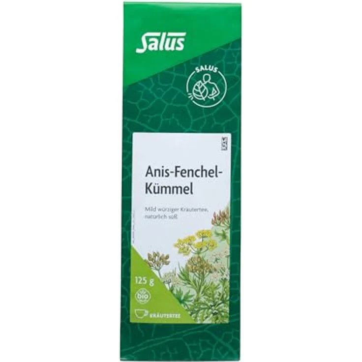 Salus Anis Fenchel Kümmel Bio, Teemischung aus hochwertigen Bio-Zutaten, 125 g – Bild 6