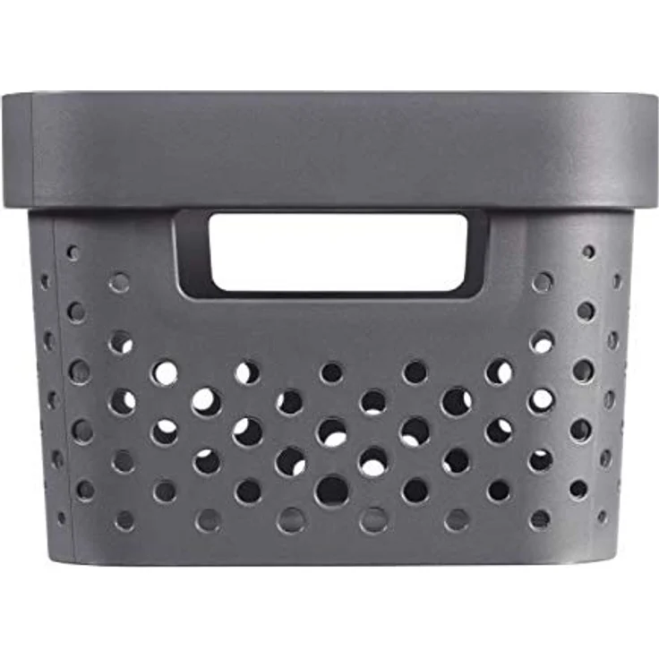 CURVER | Behälter Infinity 17 l, Anthrazit, 35,5 x 26,2 x 21,9 cm, recycelter Kunststoff, 245661, One Size – Bild 2
