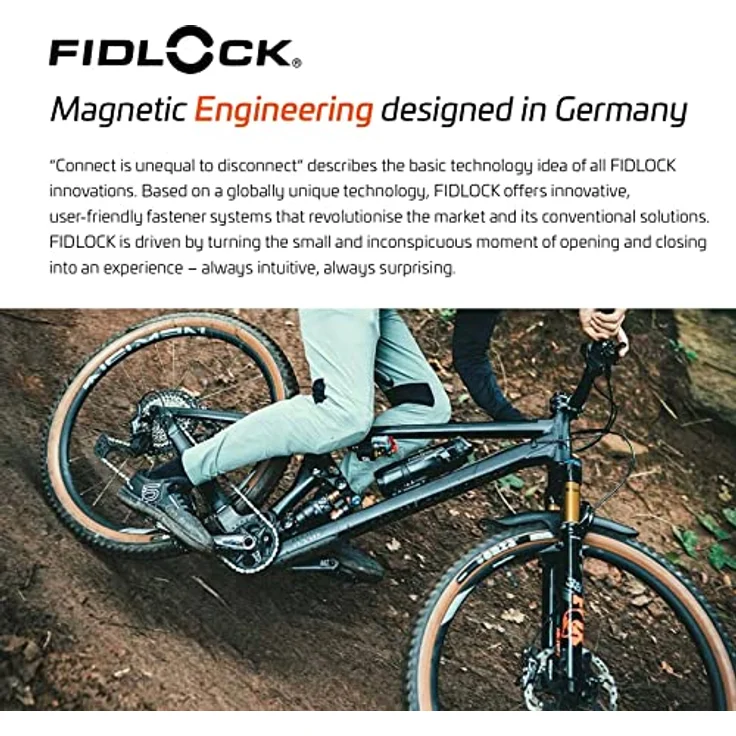 Fidlock Trinkflasche TWIST, 800 ml, schwarz, inkl. bike base, BPA-freies Polypropylen, spülmaschinengeeignet – Bild 7