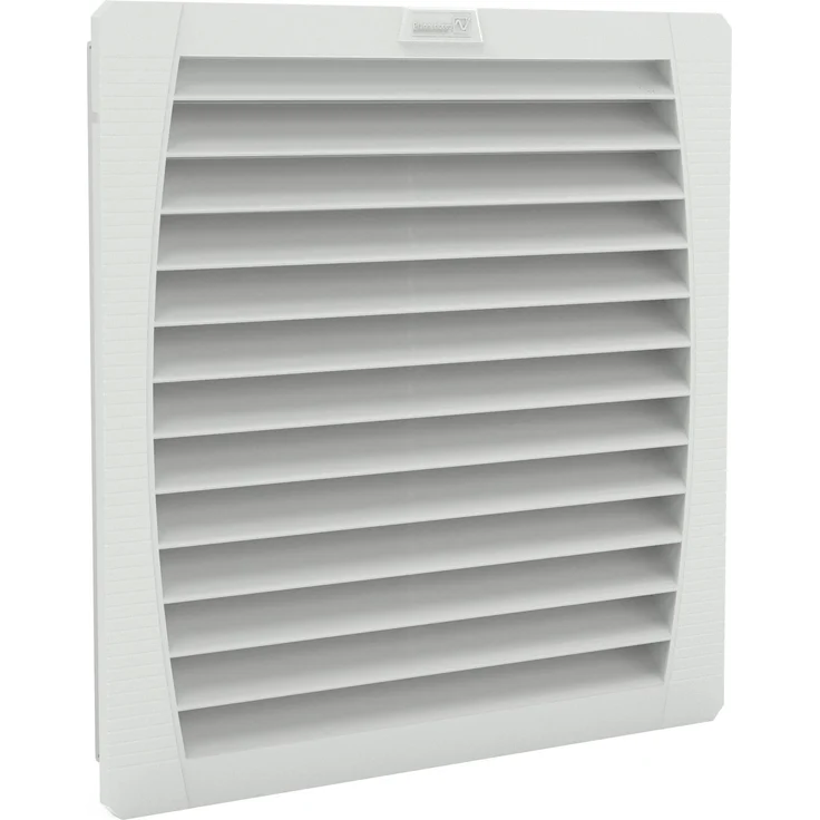 Pfannenberg PFA 60000, Belüftungsventilator mit IP54 Schutz, RAL 7035 hellgrau, werkzeugloser Einbau