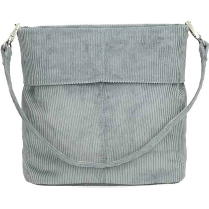 Zwei Mademoiselle.M Schultertasche, 25 cm, blau, 100% Polyurethan – Bild 4