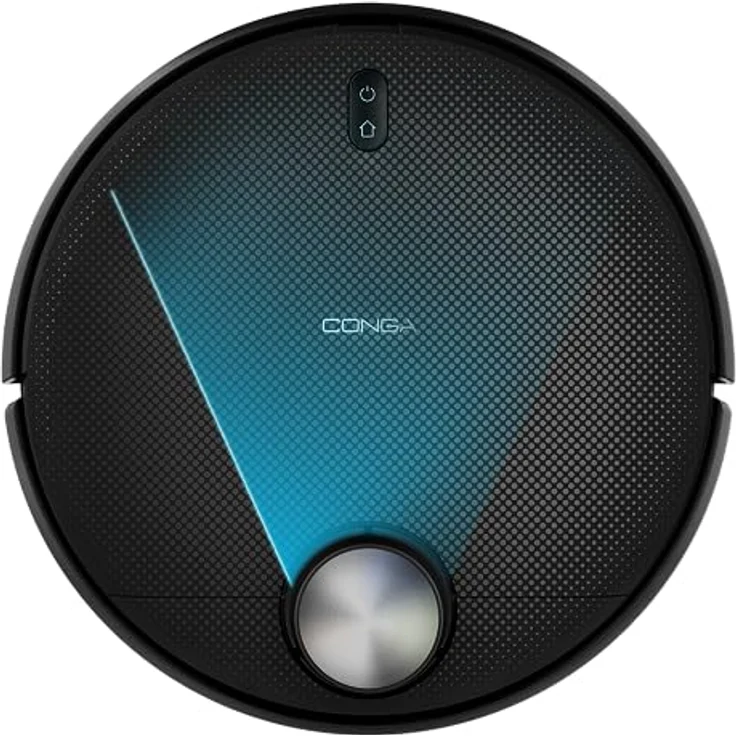 Cecotec Conga 11090 Spin Revolution Home&Wash, Roboter Staubsauger mit Selbstleerstation, Ultraschall-Laser-Navigation und 5000 Pa Saugmotor – Bild 4