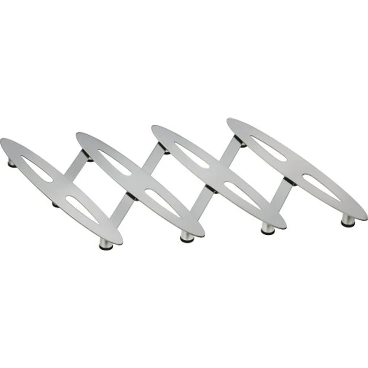 WMF Hot-Pot Topfuntersetzer, ausziehbar 22 x 14 cm, Cromargan Edelstahl mattiert, Untersetzer für Töpfe, Pfannen, heiße Auflaufformen – Bild 6