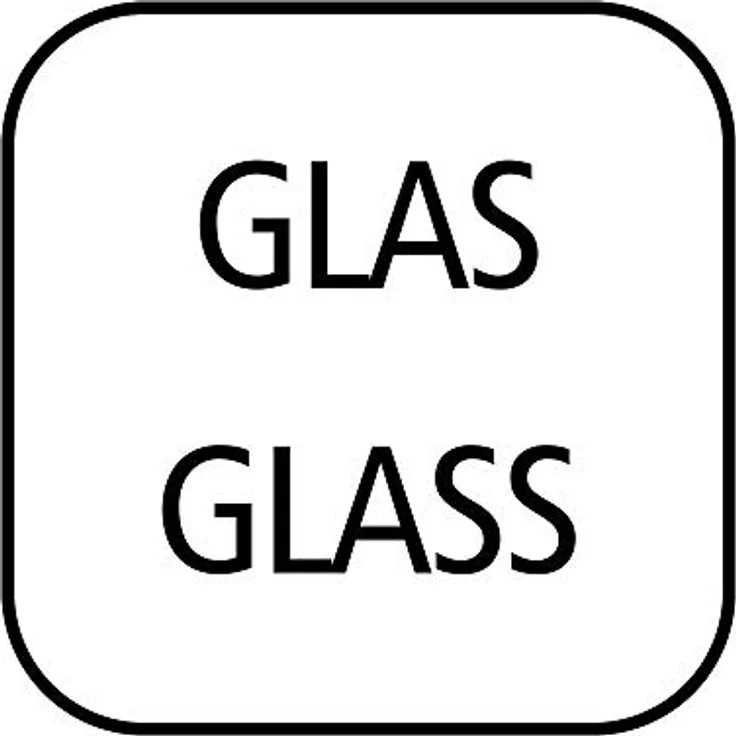 APS 40460 ECONOMIC Glas Menage mit Edelstahlabdeckung und Non-Drip Spout, 11 x 10.5 x 22 cm – Bild 5