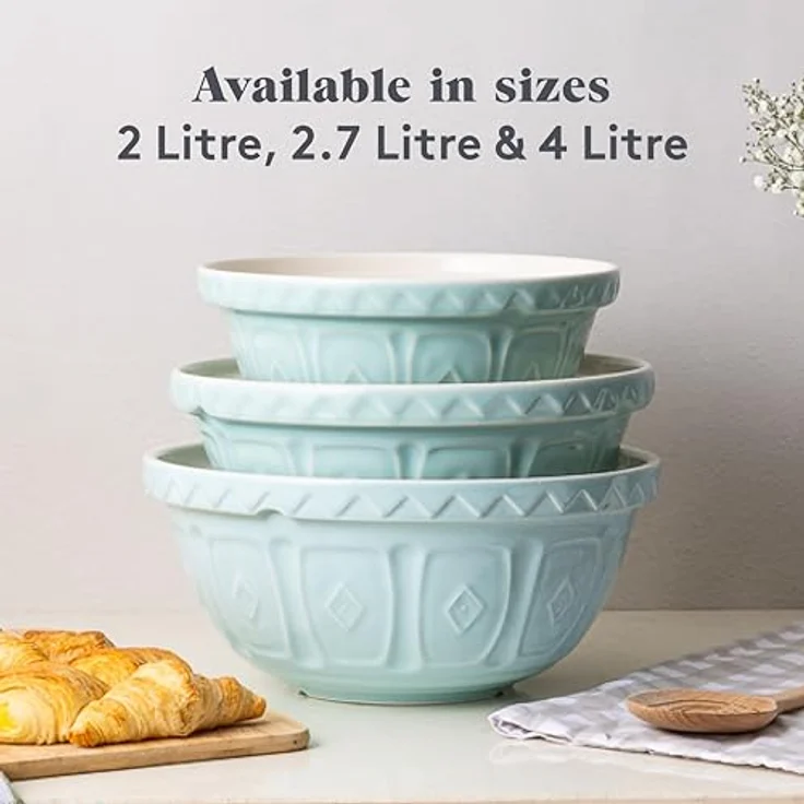 Mason Cash Rührschüssel 4,0 l 29 cm blau – Bild 8