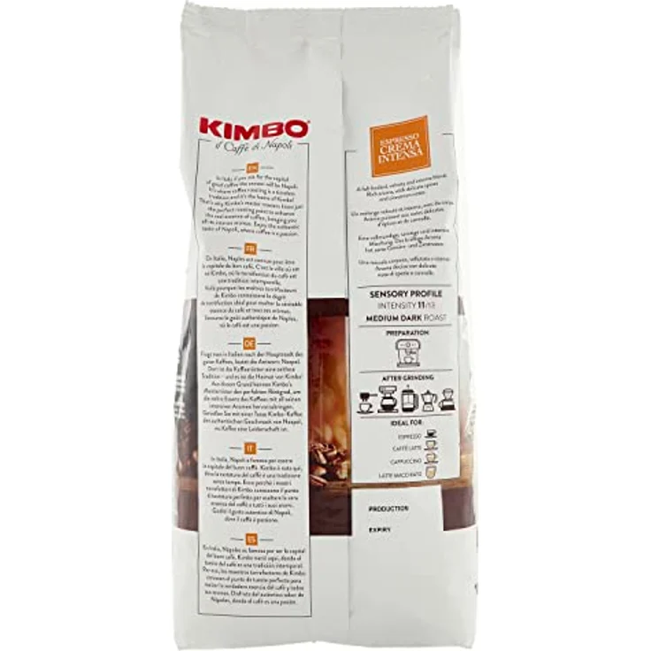 Kimbo Espresso Crema Intensa 1kg – Bild 6
