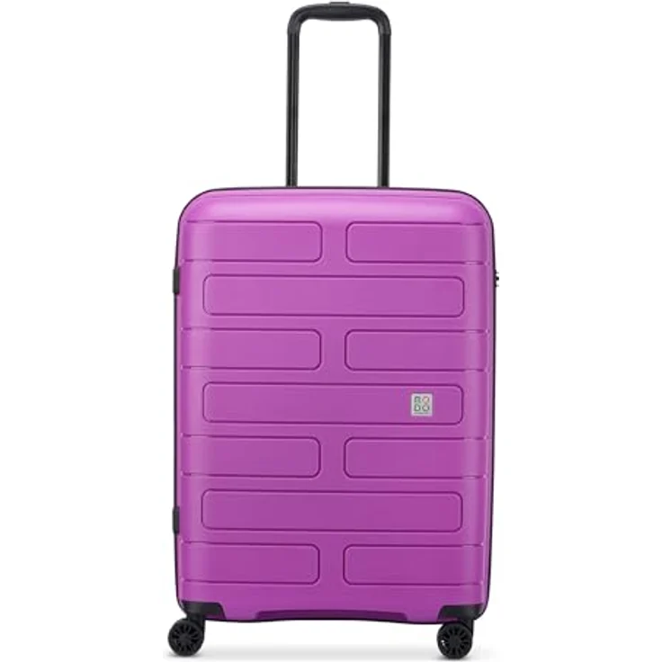 MODO by Roncato Supernova 2.0, 3-teiliges Kofferset mit 4 Rollen, 100% Polypropylen, lila, Maße: 51 cm x 31 cm x 76 cm – Bild 4