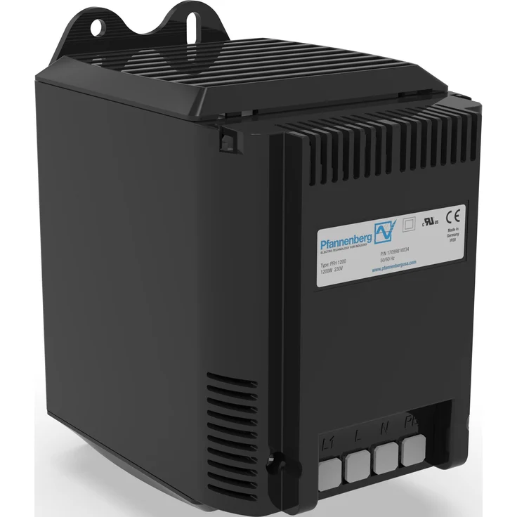 Pfannenberg PFH 400 Heizgebläse, Heizlüfter mit 400W Leistung, für Schaltschrankanwendungen, temperaturbeständig von -40°C bis 70°C
