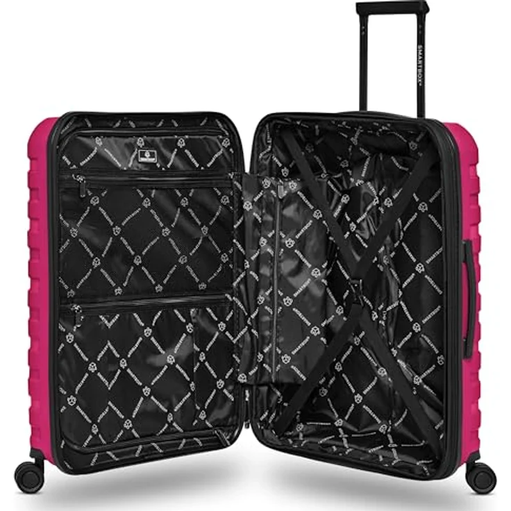SMARTBOX Hartschalen Koffer-Set 3-teilig | Dehnfalte, TSA-Schloss & Doppelrollen, Polypropylen, Damen & Herren (Edition 01) – Bild 5