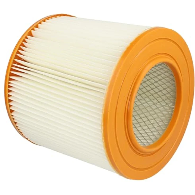 VHBW 2x Faltenfilter kompatibel mit Allaway C30, A30, C40, A40, A50, AW1700, AW2000, A60, CV1350, CV1750, M1000, CV1950, L25 - Polyester Filter in orange/weiß für effiziente Saugleistung – Bild 9