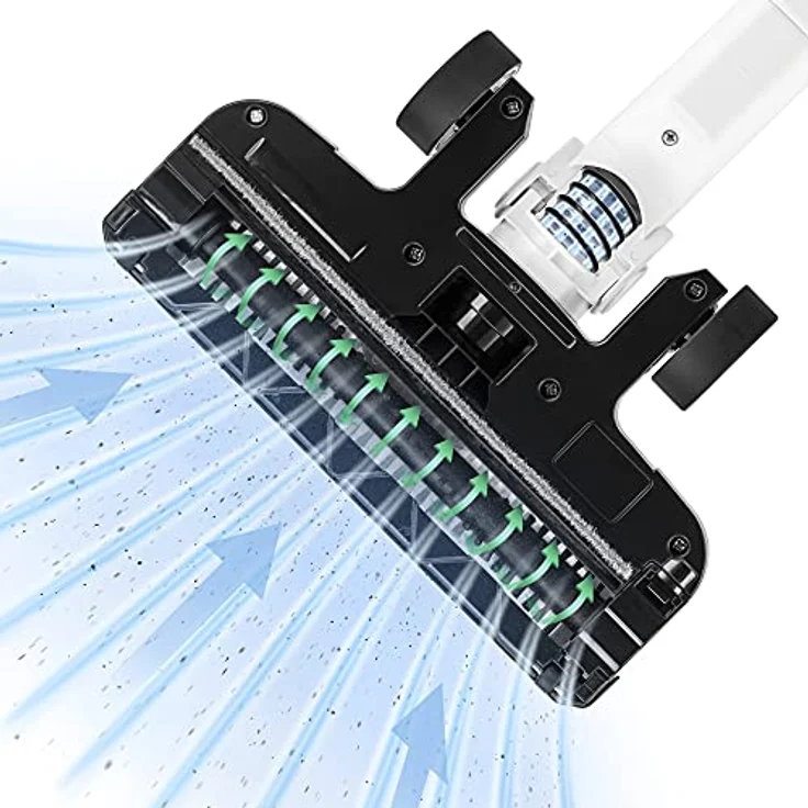 Trotec VC 150 E Handstaubsauger, 40 min Akkubetrieb, kabellos, weiß – Bild 5