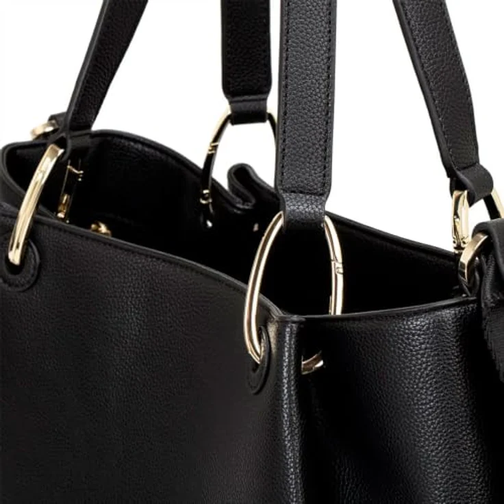 Hugo Orin 2.0 Schultertasche, Leder, 33 cm, schwarz, 100% Leder, 33 cm x 9 cm x 26 cm – Bild 3