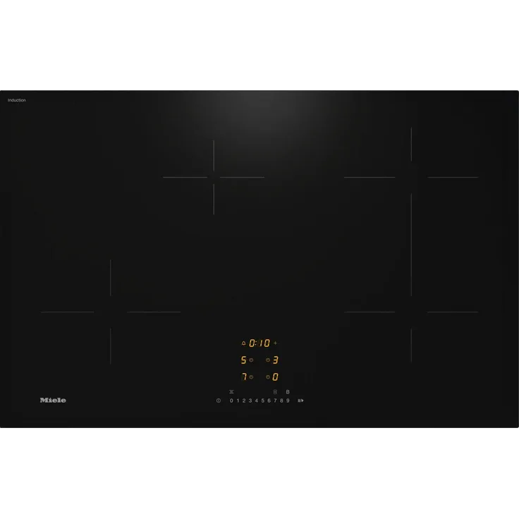 Miele Induktions-Kochfeld KM 7373 FL, schwarz, Touch-Control, Topferkennungsfunktion, Warmhaltefunktion