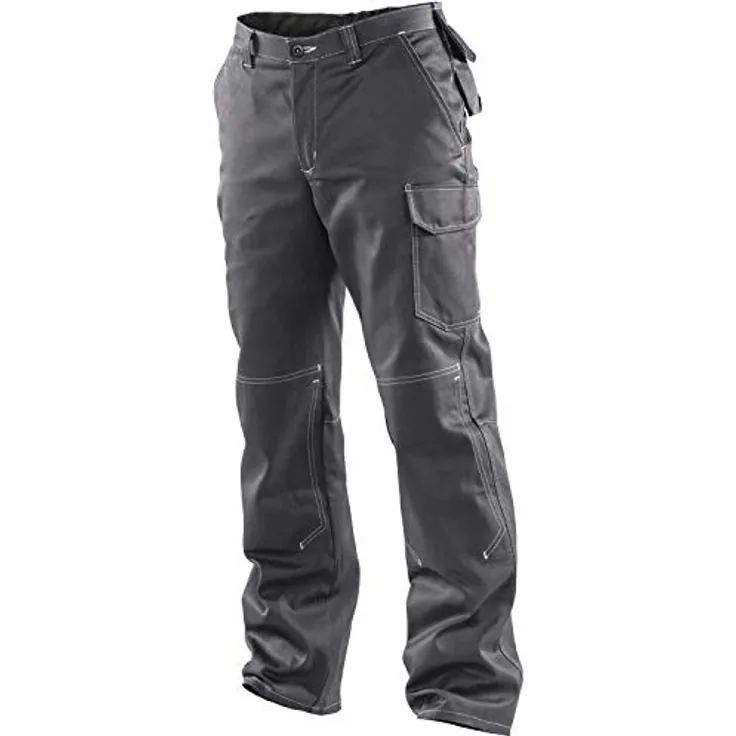 KÜBLER Workwear | ORGANIQ Arbeitshose | anthrazit | Größe 52