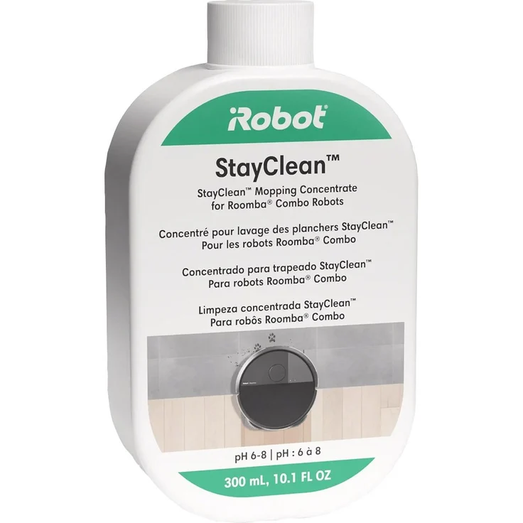 iRobot Roomba Combo Cleaning Solution, StayClean™ Reinigungskonzentrat für Hartböden, 300 ml